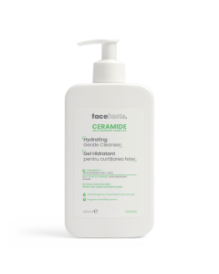 Gel hidratant pentru curatarea fetei Ceramide, 400ml, Face Facts