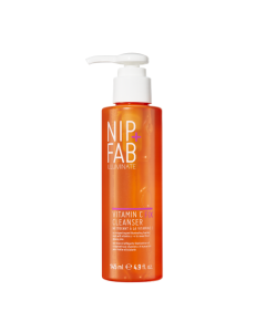 Gel pentru curatarea tenului, Vitamin C Fix, 145 ml, NIP+FAB