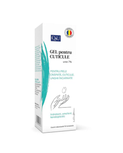 Gel pentru cuticule cu uree 7%, Q4U, 20 ml, Tis Farmaceutic