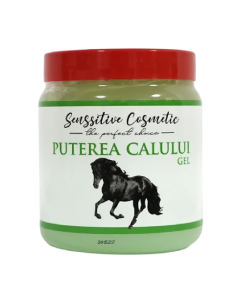Gel puterea calului cu efect racoritor, 500 ml, Senssitive Cosmetic