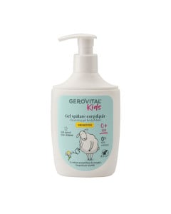 Gel spalare corp si par Sensitive, 300 ml, Gerovital Kids