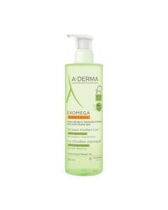 A-Derma Exomega Gel de spalare emolient pentru copii, 500ml