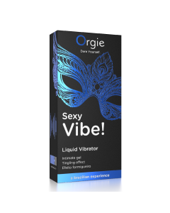 Gel stimulator Sexy Vibe Liquid Vibrator, 15 ml, Orgie 