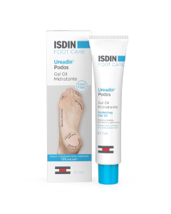 Gel-ulei hidratant pentru picioare Ureadin Podos, 75 ml, Isdin