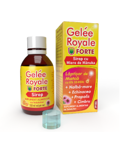 Gelee Royale FORTE Sirop cu Manuka, 150 ml, Justin Pharma