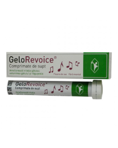GeloRevoice Flori de soc, fara mentol, 20 comprimate, Phol Boskamp