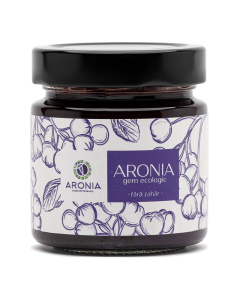 Gem ecologic de aronia, 200 g, Aronia Charlottenburg