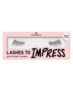 Gene false Lashes to Impress, 03 - Half Lashes, 1 pereche, Essence