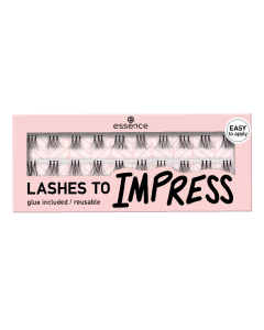 Gene false Lashes to Impress, 07 - Bundled Lashes, 1 pereche, Essence