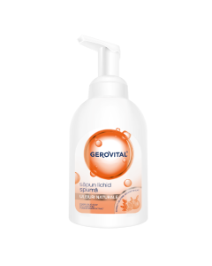 Sapun lichid spuma, uleiuri naturale, 300ml, Gerovital 