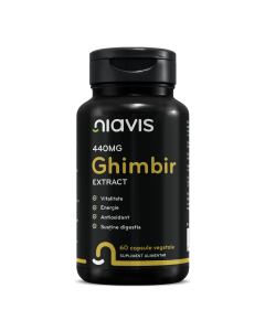 Ghimbir Extract, 440 mg, 60 capsule, Niavis