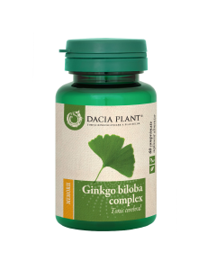 DACIA PLANT Ginkgo Biloba, 60 comprimate