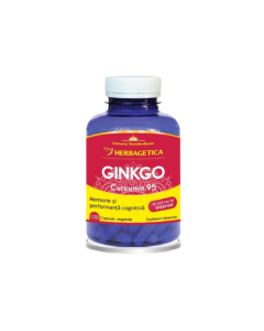 Ginkgo + Curcumin 95, 120 capsule
