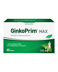 GinkoPrim Max 120mg, 60 tablete, Walmark