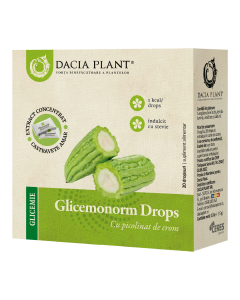 Glicemonorm Drops, 20 bucati, Dacia Plant