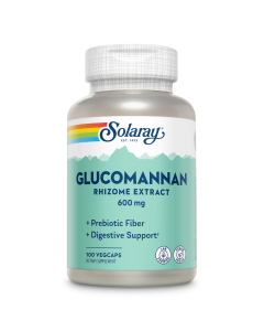 Glucomannan 600 mg, 100 capsule, Solaray