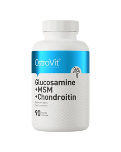 Glucozamina cu MSM si Condoitina, 90 tablete, OstroVit