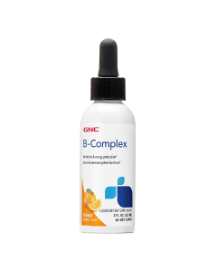GNC B-Complex Lichid cu Aroma de Portocale, 60 ml