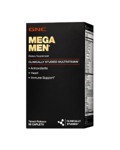 Mega Men®, Complex de Multivitamine pentru Barbati, 90 tablete, GNC