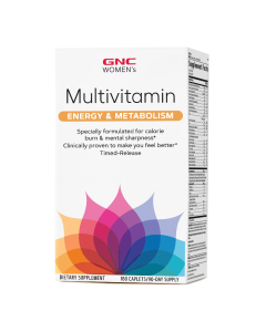 Women's Ultra Mega® Energy & Metabolism, Complex de Multivitamine pentru Femei, 180 tablete, GNC 