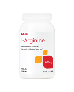 L-Arginine, 500 mg, 90 capsule, GNC
