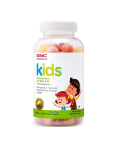 GNC Milestones Kids Gummy DHA, Acizi Grasi Omega-3, copii 2-12 Ani, 120 jeleuri
