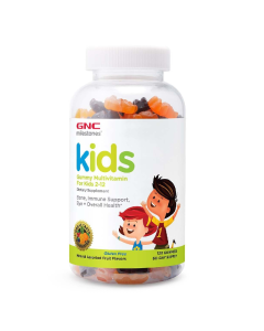 Milestones® Kids Multivitamin Gummy, Multivitamine Pentru Copii 2-12 Ani, 120 jeleuri, GNC 