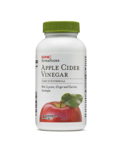 Otet din Cidru de Mere, SuperFoods Apple Cider Vinegar, 120 tablete, GNC
