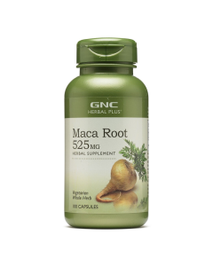 Radacina de Maca 525 mg, Herbal Plus, 100 capsule, GNC