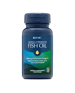 Ulei de Peste, 1000 mg Omega-3 EPA si DHA, 30 capsule, GNC 