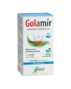 ABOCA Golamir 2ACT spray adulit si copii fara alcool, 30ml