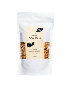 Granola cu alune de padure si coacaze negre, 450g, Unison