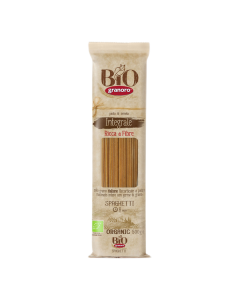 Paste Spaghetti integrale BIO, N.12, 500g, Granoro