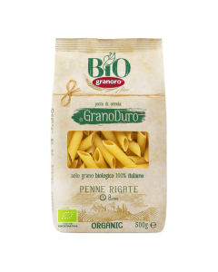 Paste Penne Rigate BIO, N.43, 500g, Granoro 