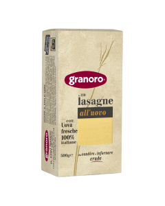 Foi de Lasagna cu ou, N.120, 500g, Granoro 