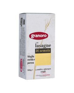 Paste foi de Lasagna di semola, N.121, 500g, Granoro