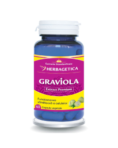 Extract Premium Graviola, 60 capsule, Herbagetica