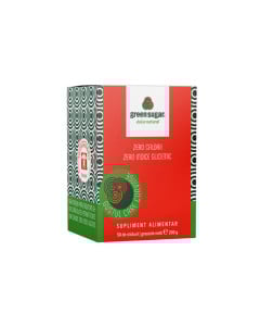 Indulcitor pulbere Green Sugar, 50 sticks, Remedia