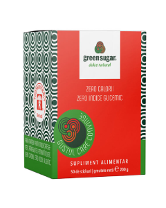 Green Sugar pulbere, 50 sticks, Remedia