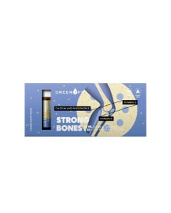 Greenify Strong Bones Shots intarirea oaselor si a dintilor, 20 bucati x 10 ml, Valentis