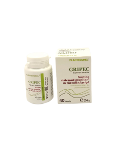 Gripec, 40 tablete, Plantavorel