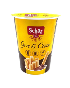 Grisine si crema de ciocolata fara gluten, 52g, Dr. Schar