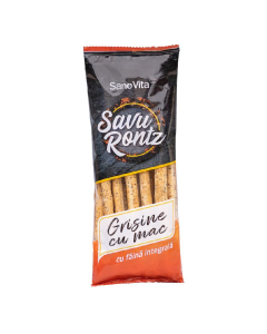 Sanovita Grisine mac faina grau intreg, 50 g