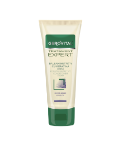 Balsam nutritiv cu Keratina crema, Tratament Expert, 150ml, Gerovital 