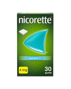 Nicorette Icemint 4 mg x 30 gume medicamentoase masticabile