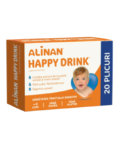 Happy Drink Alinan, 20 plicuri, Fiterman Pharma