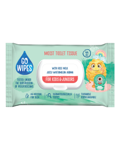Hartie igienica umeda, 44 bucati, Go Wipes