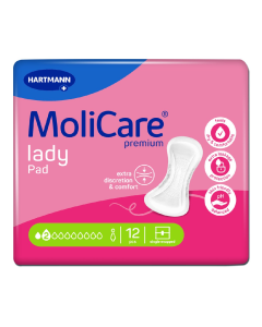 Tampoane MoliCare Premium Lady Pad, 2 picaturi, 12 bucati, HartMann