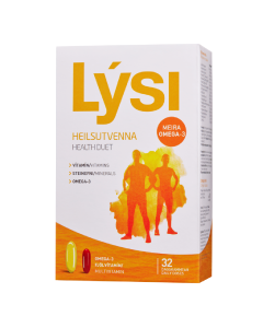 Health Duet LYSI, Omega-3 + Multivitamine si Minerale, 32 doze zilnice