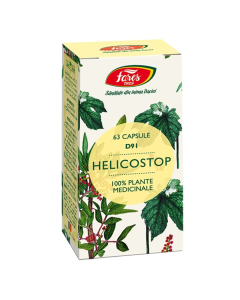 Helicostop D91, 63 capsule, Fares